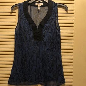 BCBG Sheer Blouse
